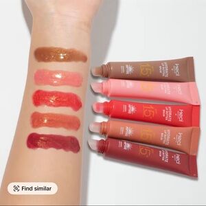 Hydrating Lip Gloss Set - Pink, Red, Brown